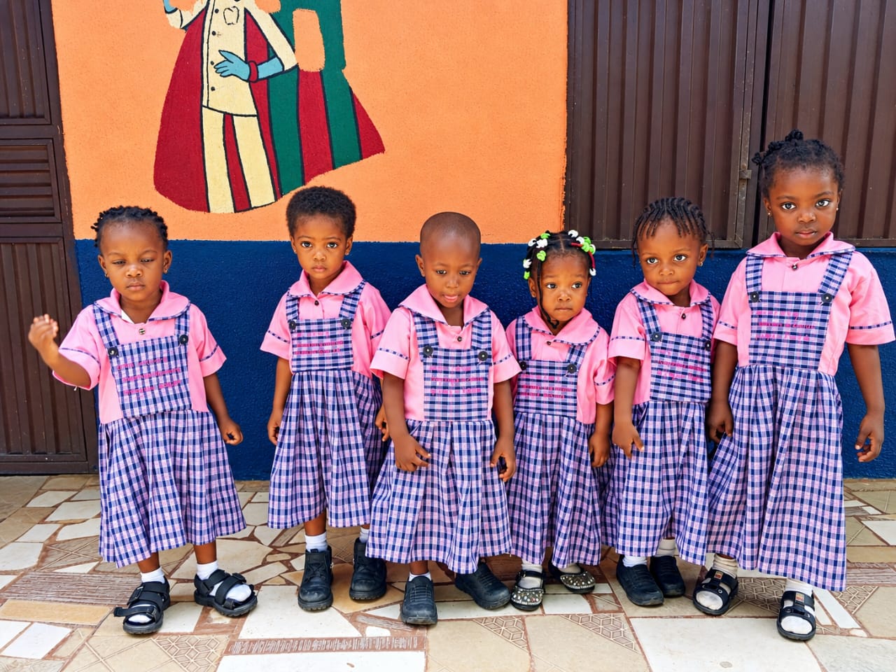Creche pupils at Good Victory Magnates Academy