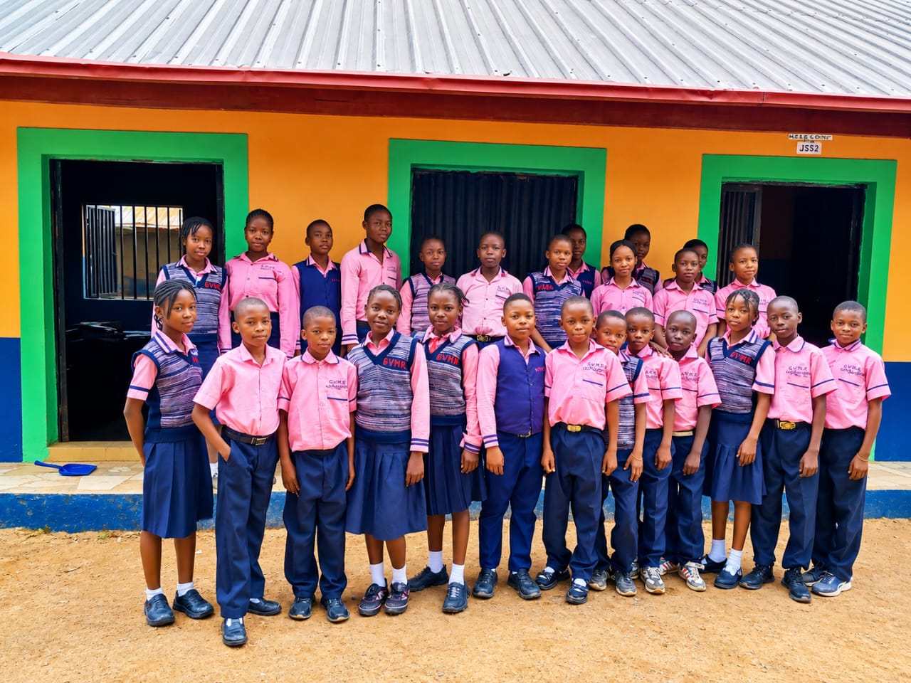 Junior Secondary students at Good Victory Magnates Academy